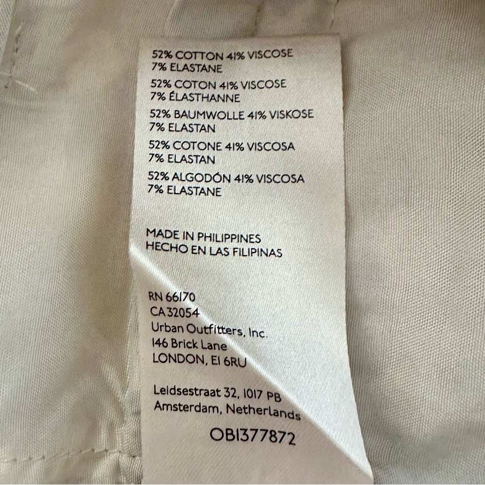 Anthropologie The Essential Collection Print Pants – Size 6 - Picture 8 of 8